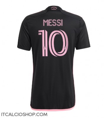Inter Miami Lionel Messi #10 Seconda Maglia 2024-25 Manica Corta
